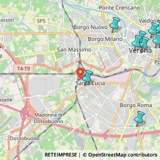Mappa Via Brigata Cuneo, 37137 Verona VR, Italia (3.78917)