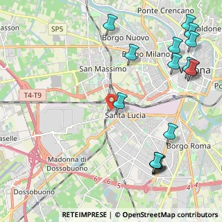 Mappa Via Brigata Cuneo, 37137 Verona VR, Italia (2.89688)