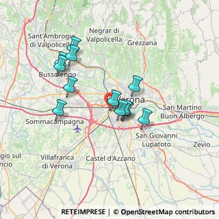 Mappa Via Brigata Cuneo, 37137 Verona VR, Italia (6.055)