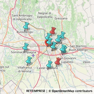 Mappa Via Brigata Cuneo, 37137 Verona VR, Italia (5.50357)