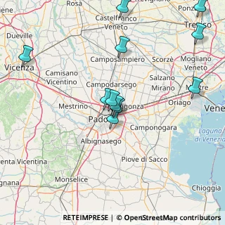 Mappa Via Cavalieri di Vittorio Veneto, 35129 Padova PD, Italia (16.68)