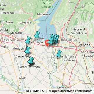 Mappa CJFR+MJ, 25010 Pozzolengo BS, Italia (11.06944)