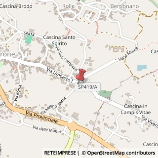 Mappa Via Gattinara, 6, 13886 Viverone, Biella (Piemonte)