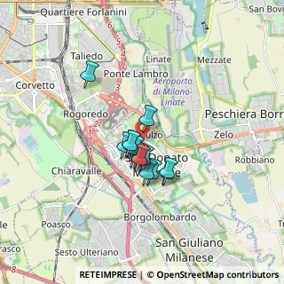 Mappa Via Desana, 20097 San Donato Milanese MI, Italia (1.06)