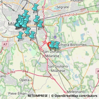 Mappa Via Desana, 20097 San Donato Milanese MI, Italia (5.4085)