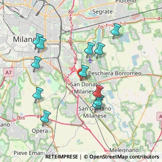 Mappa Via Desana, 20097 San Donato Milanese MI, Italia (4.07)