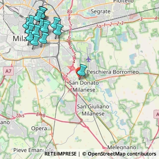 Mappa Via Desana, 20097 San Donato Milanese MI, Italia (6.27588)