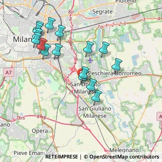 Mappa Via Desana, 20097 San Donato Milanese MI, Italia (4.05813)