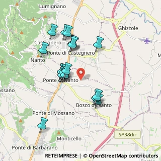Mappa Via Purghe, 36024 Nanto VI, Italia (1.6445)