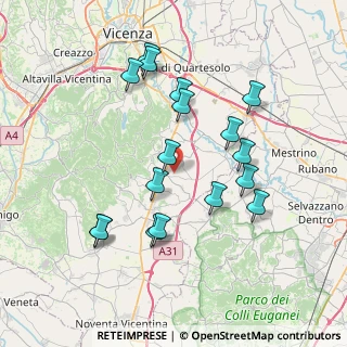 Mappa Via Purghe, 36024 Nanto VI, Italia (7.33294)