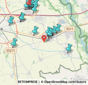 Mappa Via Dossi, 28069 Trecate NO, Italia (4.5035)