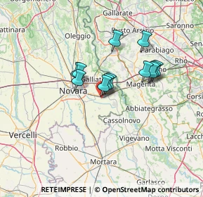 Mappa Via Dossi, 28069 Trecate NO, Italia (10.2025)