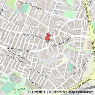 Mappa Via Franz Liszt, 4, 35132 Padova, Padova (Veneto)