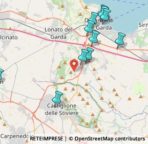 Mappa Via Corte Ferrarini, 25017 Lonato del Garda BS, Italia (4.51)