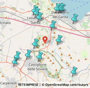 Mappa Via Corte Ferrarini, 25017 Lonato del Garda BS, Italia (4.73733)