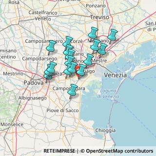 Mappa Via Brentelle, 30034 Mira VE, Italia (10.55235)