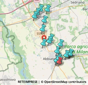 Mappa SS 526 dell'Est Ticino, 20081 Cassinetta di Lugagnano MI (3.79)