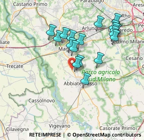 Mappa SS 526 dell'Est Ticino, 20081 Cassinetta di Lugagnano MI (6.94944)