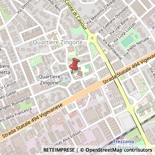 Mappa Piazza San Lorenzo, 41, 20090 Trezzano sul Naviglio, Milano (Lombardia)