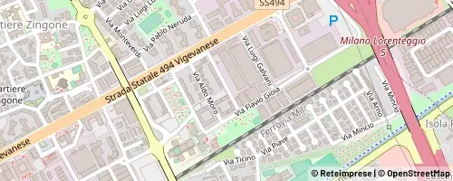 Mappa Trezzano sul Naviglio