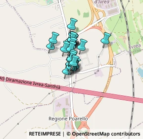 Mappa Via Cantone Moretti, 10018 Pavone Canavese TO, Italia (0.21481)