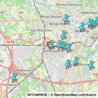 Mappa Via Brigata Guardie, 37137 Verona VR, Italia (2.60786)