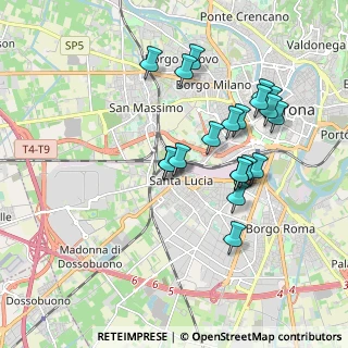 Mappa Via Brigata Guardie, 37137 Verona VR, Italia (1.7645)