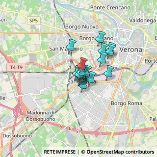 Mappa Via Brigata Guardie, 37137 Verona VR, Italia (0.91235)