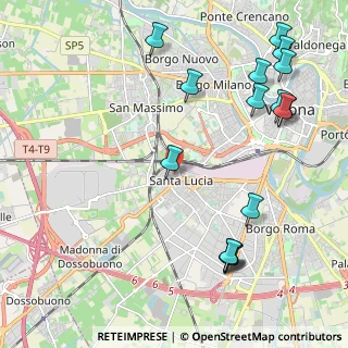 Mappa Via Brigata Guardie, 37137 Verona VR, Italia (2.66688)