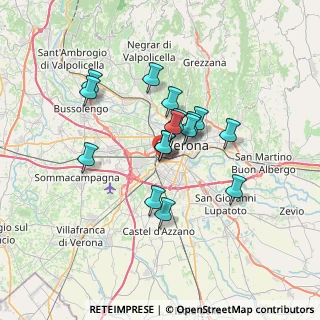 Mappa Via Brigata Guardie, 37137 Verona VR, Italia (5.33438)