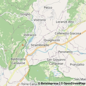 Mappa Strambinello