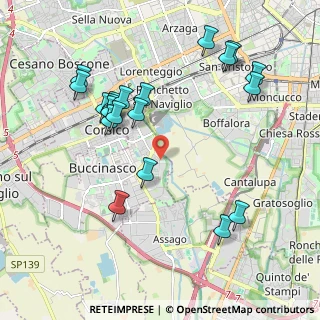 Mappa Via Indipendenza, 20090 Buccinasco MI, Italia (2.1455)