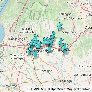 Mappa Via S. Giacomo di sotto, 37036 San Martino Buon Albergo VR, Italia (8.7925)