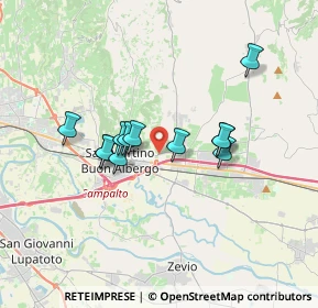 Mappa Via S. Giacomo di sotto, 37036 San Martino Buon Albergo VR, Italia (2.7775)