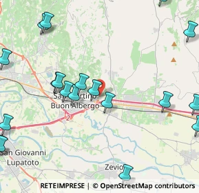 Mappa Via S. Giacomo di sotto, 37036 San Martino Buon Albergo VR, Italia (5.8555)