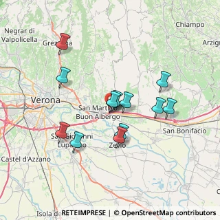 Mappa Via S. Giacomo di sotto, 37036 San Martino Buon Albergo VR, Italia (6.01231)