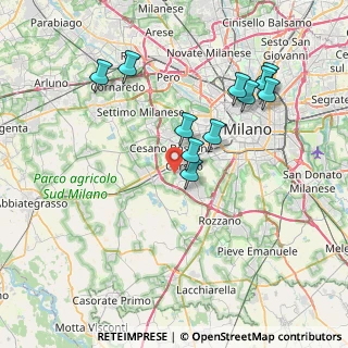 Mappa Via dei Navigli, 20090 Buccinasco MI, Italia (7.45636)