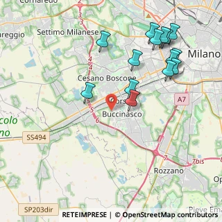 Mappa Via dei Navigli, 20090 Buccinasco MI, Italia (4.60929)