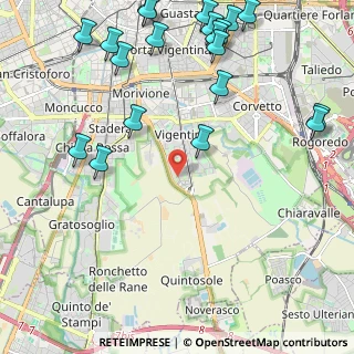 Mappa Via Vincenzo Amidani, 20141 Milano MI, Italia (2.9355)