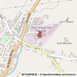 Mappa Via dell' artigianato 8, 36024 Nanto, Vicenza (Veneto)
