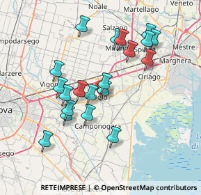 Mappa 30031 Dolo VE, Italia (6.8495)