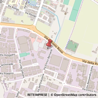 Mappa Via Antonio Rossi, 3F, 35030 Rubano, Padova (Veneto)