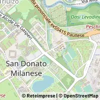 Peta San Donato Milanese