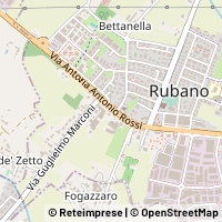 Mapa Rubano