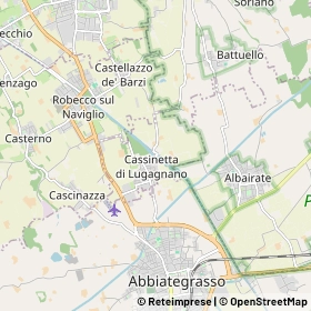 Mappa Cassinetta di Lugagnano