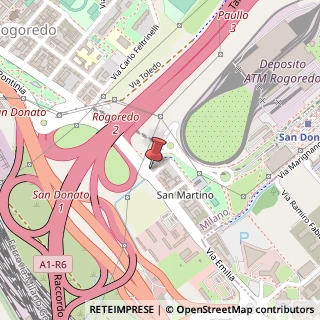Mappa Via Privata Fidenza, 1, 20138 Milano, Milano (Lombardia)