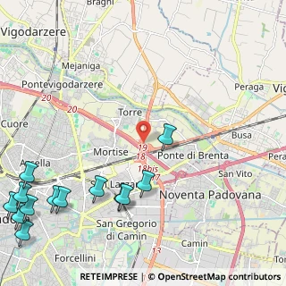 Mappa Strada Regionale, 35129 Padova PD, Italia (3.27077)
