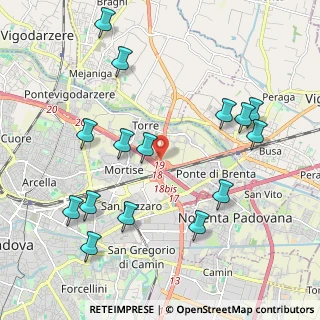 Mappa Strada Regionale, 35129 Padova PD, Italia (2.304)