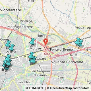 Mappa Strada Regionale, 35129 Padova PD, Italia (3.541)