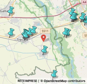 Mappa Via Vigevano, 28065 Trecate NO, Italia (5.283)